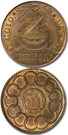 Was the Fugio cent the first coin authorized by Congress? - CoinSite