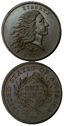 1793-Wreath-One-Cent