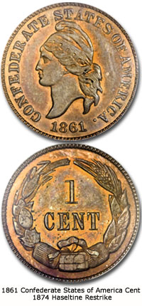 1861 Confederate cent CoinSite