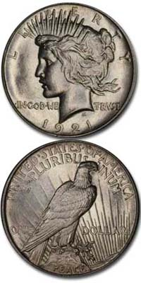 1921-peace-dollar