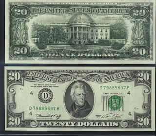 What S My Paper Money Error Worth Prices For Misprinted U S Currency - 1974 20frnoffset pmc